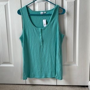 Turquoise tank top